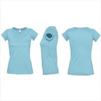 Sols - Damen V-Neck T-Shirt Mild