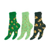 Footstar - Funny Socks / Unisex Socken mit Motiven, 3er-Pack
