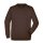James & Nicholson - Unisex Pullover Heavy - bis 5XL JN040 - brown / S