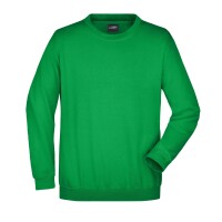 James & Nicholson - Unisex Pullover Heavy - bis 5XL JN040 - fern-green / S