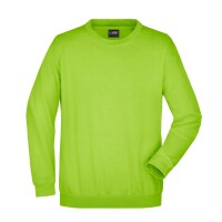 James & Nicholson - Unisex Pullover Heavy - bis 5XL JN040 - lime green / 5XL