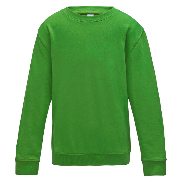 Just Hoods - Kinder AWDIS Sweatshirt JH030J - Lime Green / 7/8 (M)