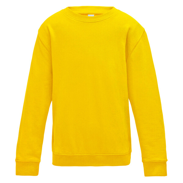 Just Hoods - Kinder AWDIS Sweatshirt JH030J - Sun Yellow / 3/4 (XS)