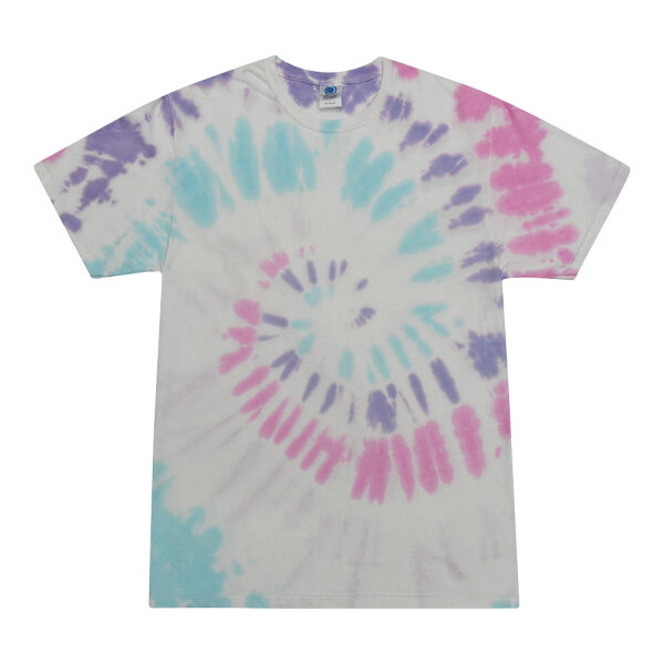 Colortone - Unisex Batik T-Shirt Swirl - Acadia / M