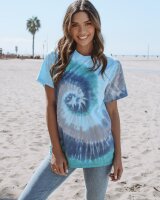 Colortone - Unisex Batik T-Shirt Swirl - Aurora / XXL
