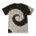 Colortone - Unisex Batik T-Shirt Swirl - Black Rainbow / S