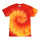 Colortone - Unisex Batik T-Shirt Swirl - Blaze / XL