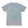 Colortone - Unisex Batik T-Shirt Swirl - Blue Ice / M
