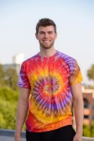 Colortone - Unisex Batik T-Shirt Swirl - Carnival / S