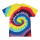 Colortone - Unisex Batik T-Shirt Swirl - Carnival / M