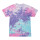 Colortone - Unisex Batik T-Shirt Swirl - Cotton Candy / XL