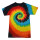 Colortone - Unisex Batik T-Shirt Swirl - Eclipse / S