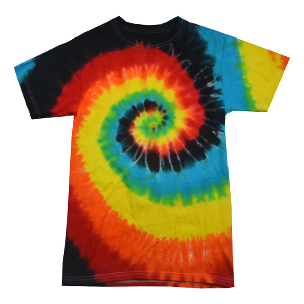 Colortone - Unisex Batik T-Shirt Swirl - Eclipse / L