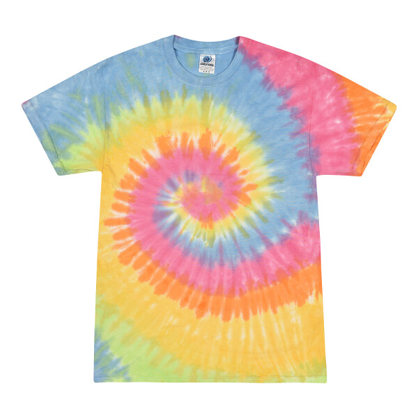Colortone - Unisex Batik T-Shirt Swirl - Eternity / M