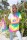 Colortone - Unisex Batik T-Shirt Swirl - Everglades / L