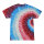Colortone - Unisex Batik T-Shirt Swirl - Fire Cracker / S