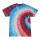 Colortone - Unisex Batik T-Shirt Swirl - Fire Cracker / L