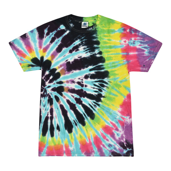 Colortone - Unisex Batik T-Shirt Swirl - Flashback / 3XL