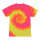 Colortone - Unisex Batik T-Shirt Swirl - Fluorescent Swirl / 4XL