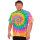 Colortone - Unisex Batik T-Shirt Swirl - Glacier / XXL