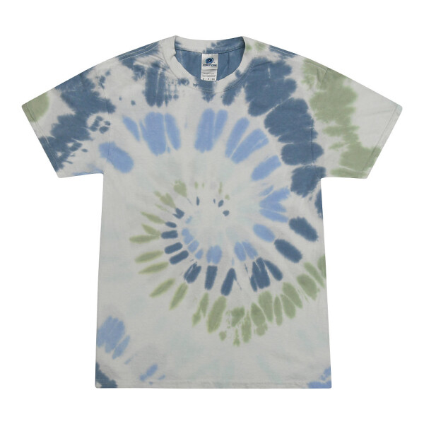 Colortone - Unisex Batik T-Shirt Swirl - Grand Canyon / XXL