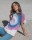 Colortone - Unisex Batik T-Shirt Swirl - Jelly Bean / L