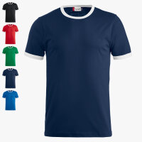 Clique - Unisex Kontrast T-Shirt Nome 029314