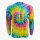 Colortone - Unisex Batik Langarmshirt Rainbow
