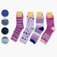 Footstar - 4er Pack Kinder Socken Farbig
