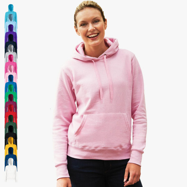 Fruit of the Loom - Classic Damen Hoodie Lady-Fit
