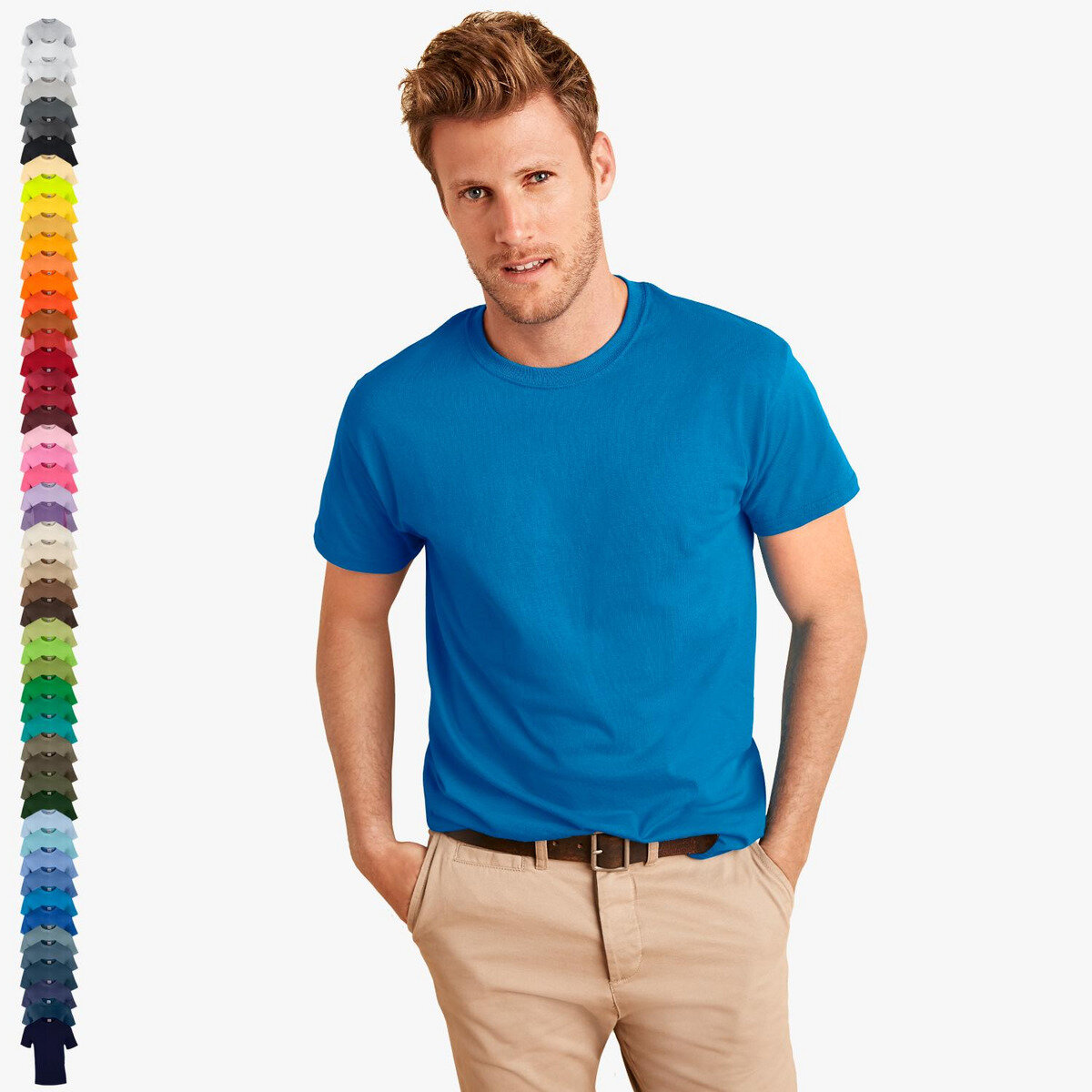 Gildan Ultra Cotton™ Unisex T-Shirt '2000' - Vielfalt an Farben & Größen  bis 5XL, 4,29 €