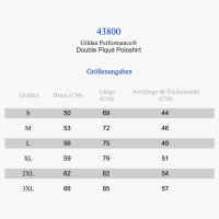 Gildan - Performance® Herren Double Pique Funktions-Poloshirt 43800 43800