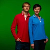 James & Nicholson - Damen Langarm-Poloshirt JN967