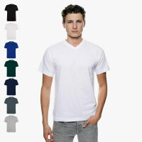 Logostar - T Shirt mit V Ausschnitt -...