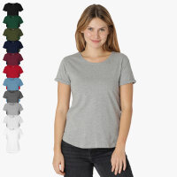 Neutral - Damen Roll Up Sleeve T-Shirt - Organic...